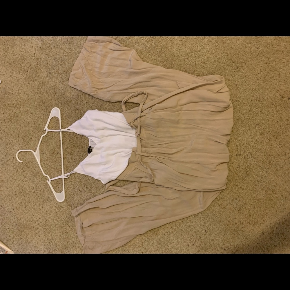 Shinestar ✨ Jumpsuit/Romper (Cream& white !)